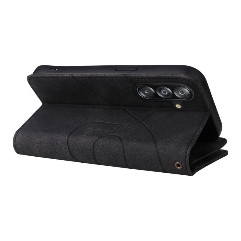 Lederhüllen Samsung Galaxy A17 4g / 5g Wellenmuster Geldbörse