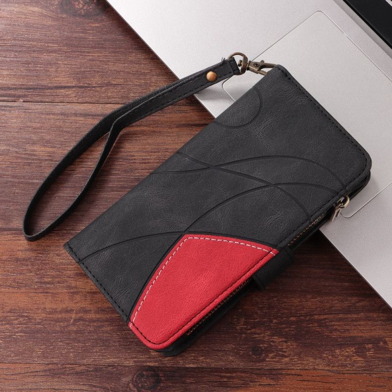 Lederhüllen Samsung Galaxy A17 4g / 5g Wellenmuster Geldbörse