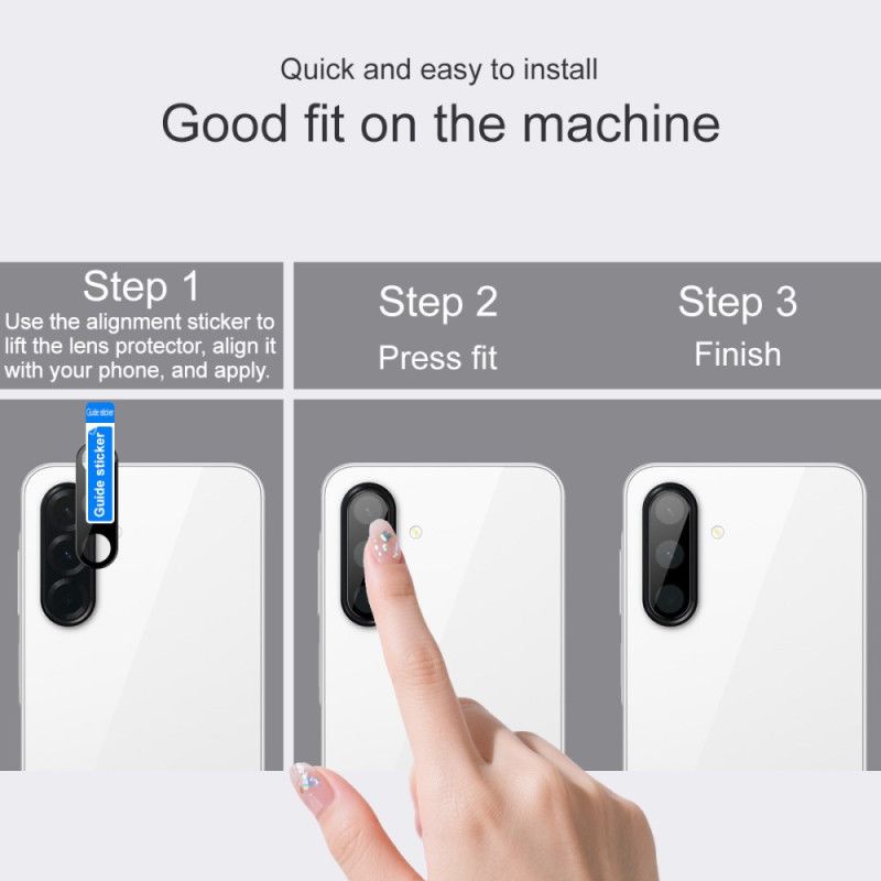 Linsenschutzfolie Aus Gehärtetem Glas Für Samsung Galaxy A17 4g/5g (schwarze Version) Imak