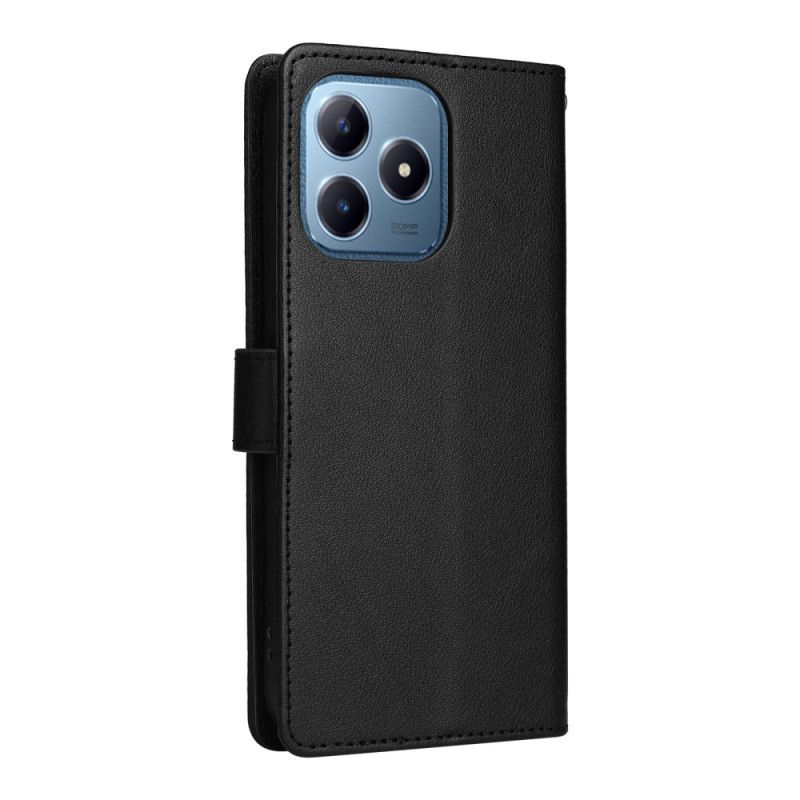 Lederhüllen Für Realme Note 60 Glattes Kunstleder