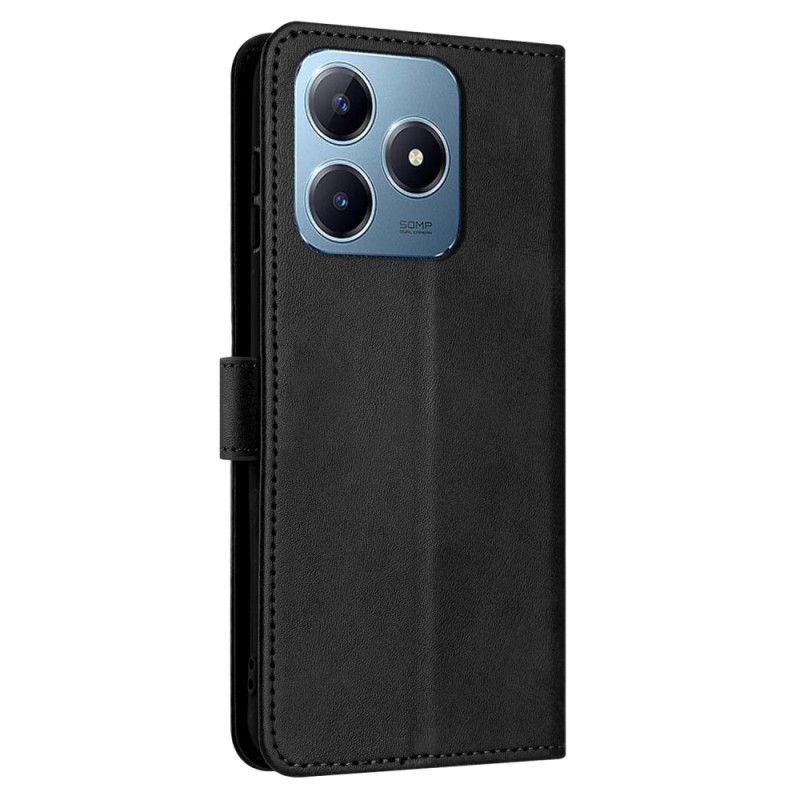 Lederhüllen Für Realme Note 60 Matte Riemenoptik