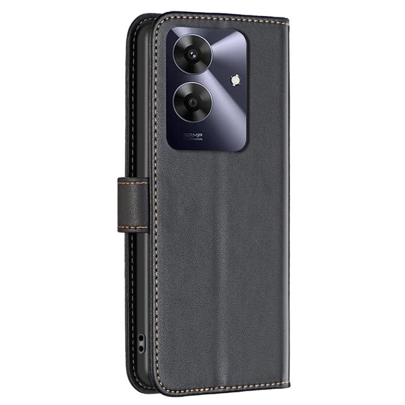 Lederhüllen Realme Note 60 Handyhülle Binfen Color