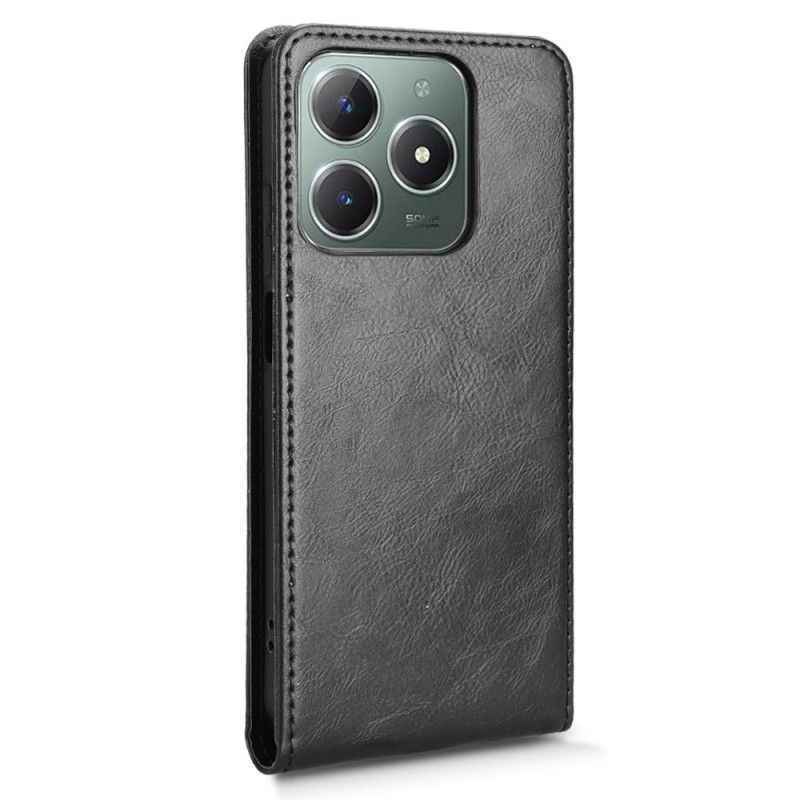 Lederhüllen Realme Note 60 Handyhülle Vertikale Klappe