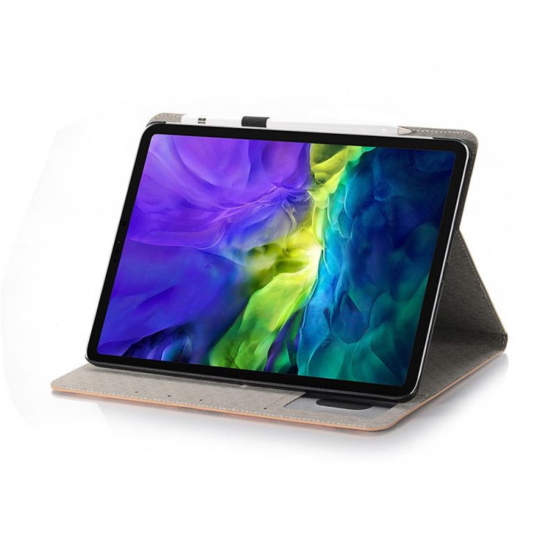 Case iPad Pro 11" (2018) (2020) Grau Kunstlederkarte