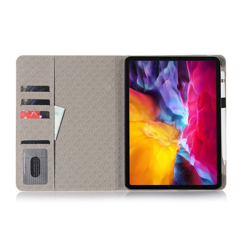 Case iPad Pro 11" (2018) (2020) Grau Kunstlederkarte