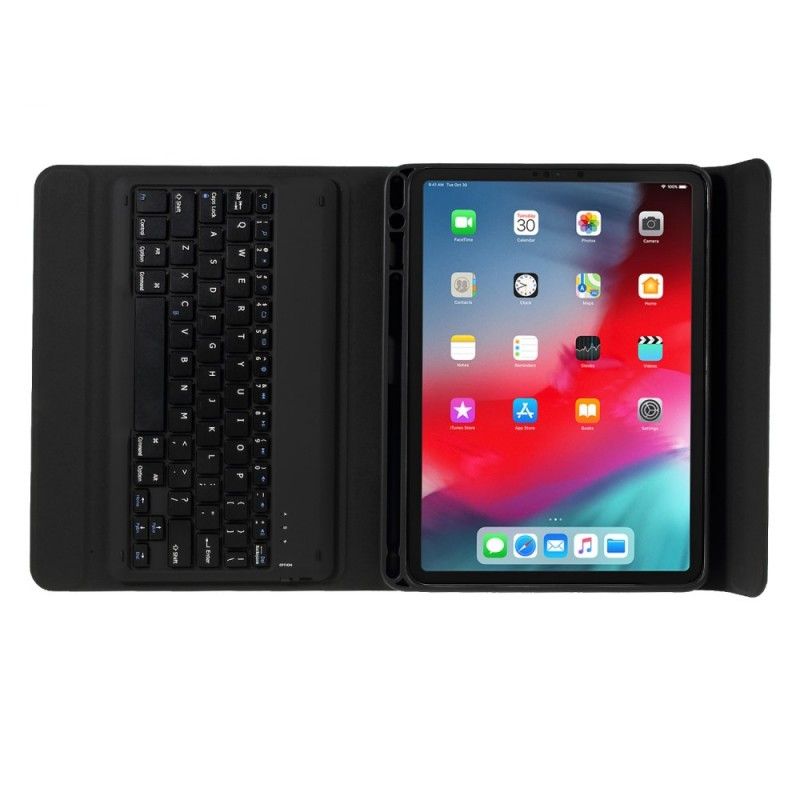 Lederhüllen Für iPad Pro 11" (2018) (2020) Mit Abnehmbarer Luxus-Bluetooth-Tastatur