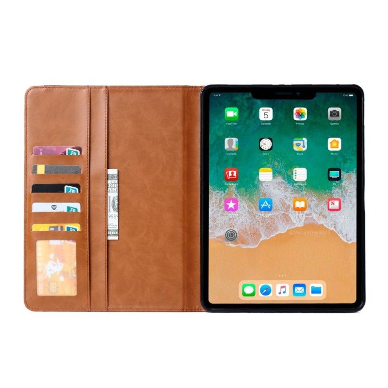 Lederhüllen iPad Pro 11" (2018) (2020) Braun Dokumentenhalter Mit Ledereffekt