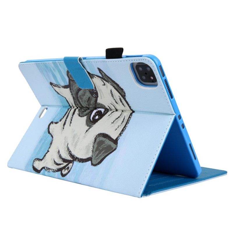 Lederhüllen iPad Pro 11" (2018) (2020) Handyhülle Bulldoggendruck