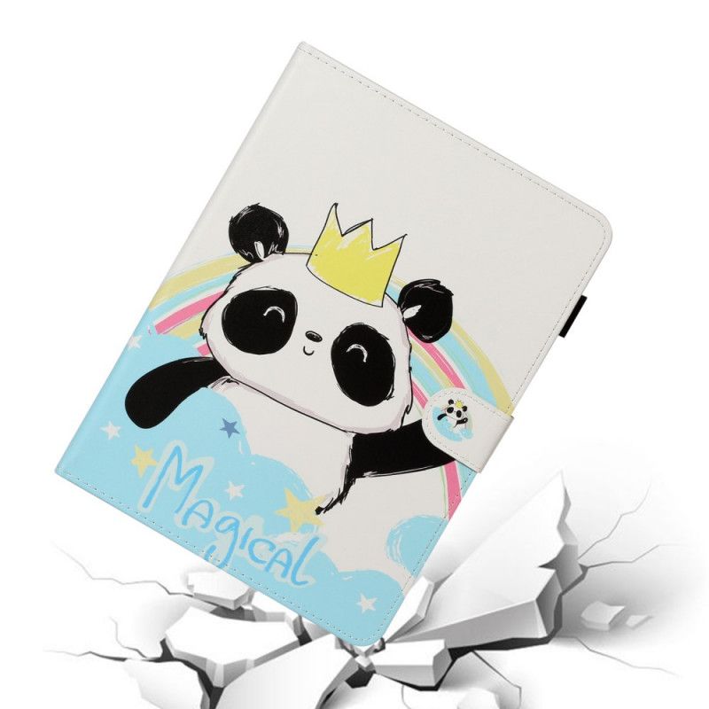 Lederhüllen iPad Pro 11" (2018) (2020) Handyhülle Panda Mit Krone