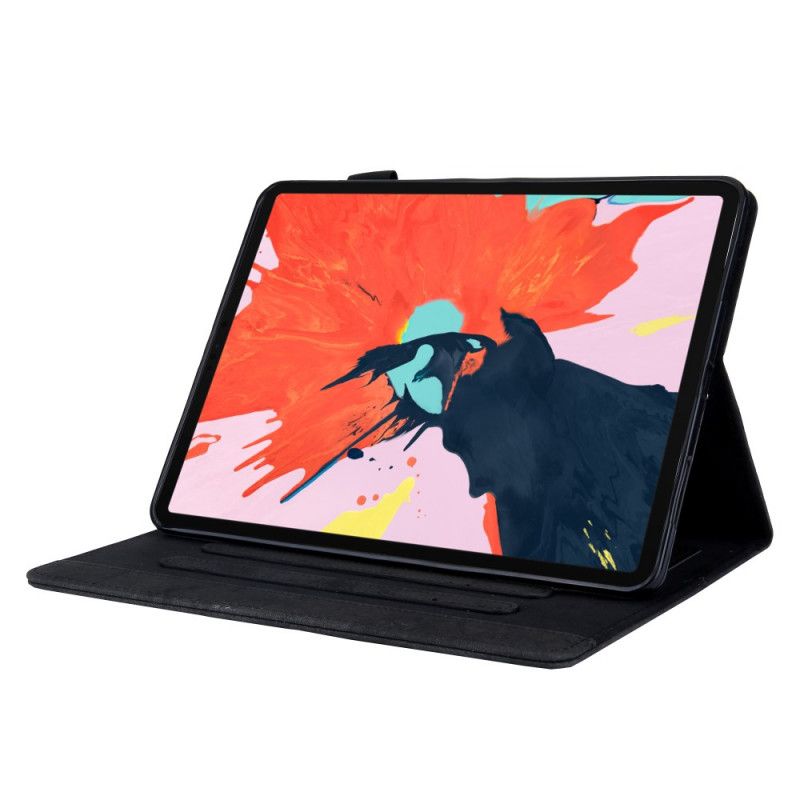 Lederhüllen iPad Pro 11" (2018) (2020) Schwarz Smart Cover Im Business-Stil