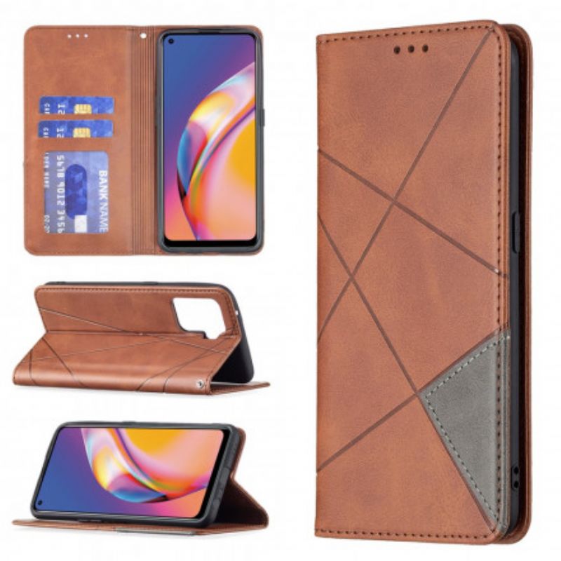 Flip Case Für Oppo A94 5g Künstlerstil