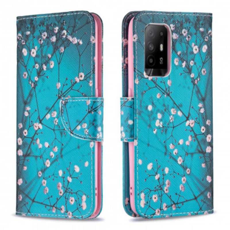 Flip Case Oppo A94 5g Blühende Zweige
