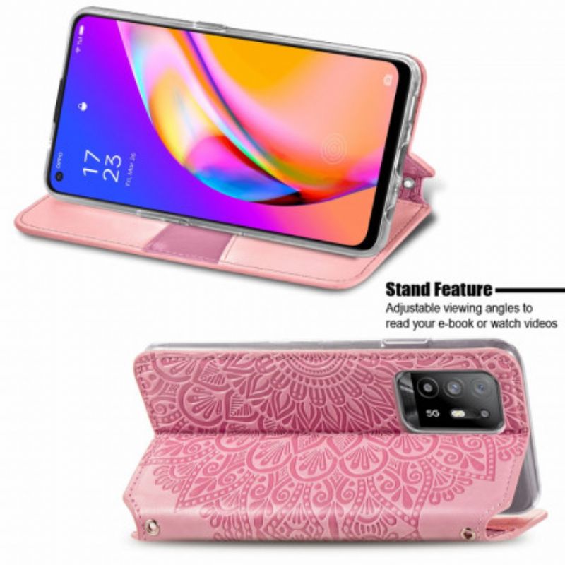 Flip Case Oppo A94 5g Mandala