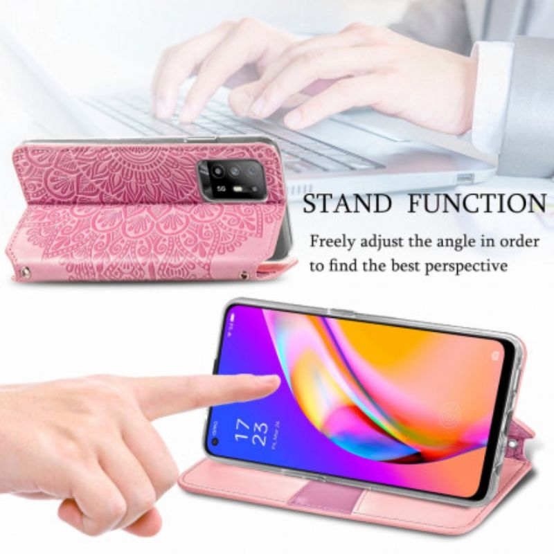 Flip Case Oppo A94 5g Mandala