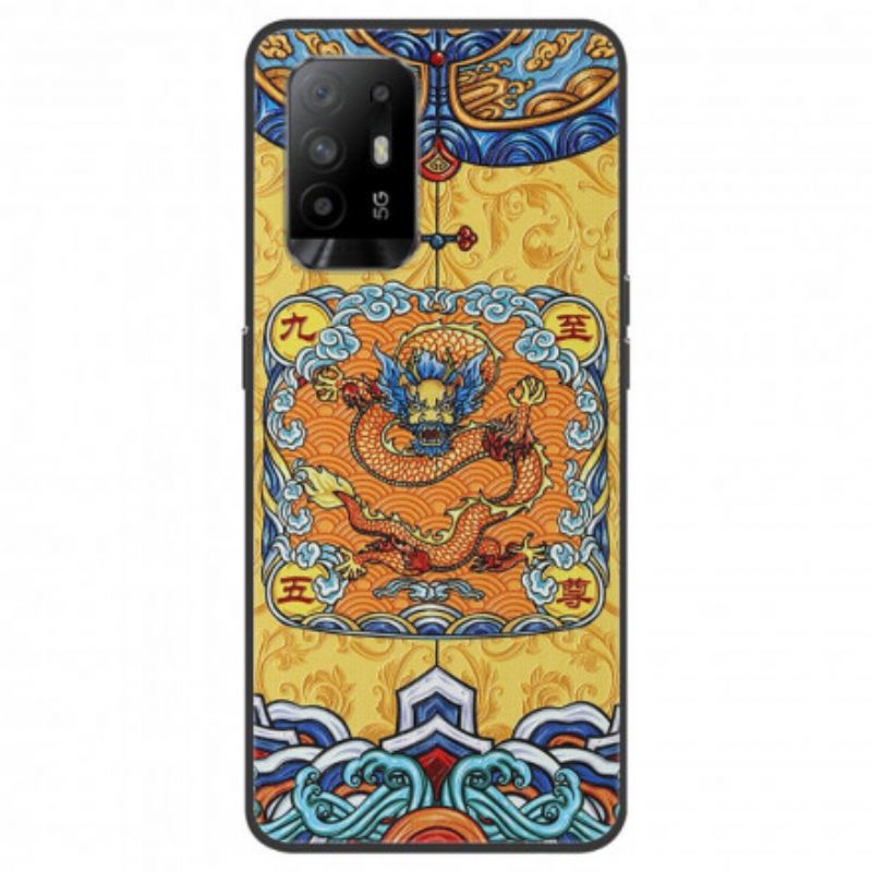 Hülle Für Oppo A94 5g Asiatischer Drache