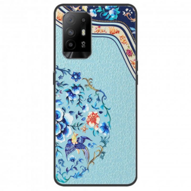 Hülle Oppo A94 5g Handyhülle Asiatischer Wandteppich