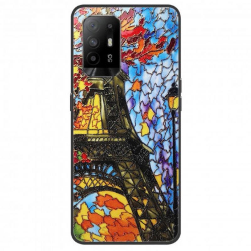 Hülle Oppo A94 5g Handyhülle Eiffelturm-design