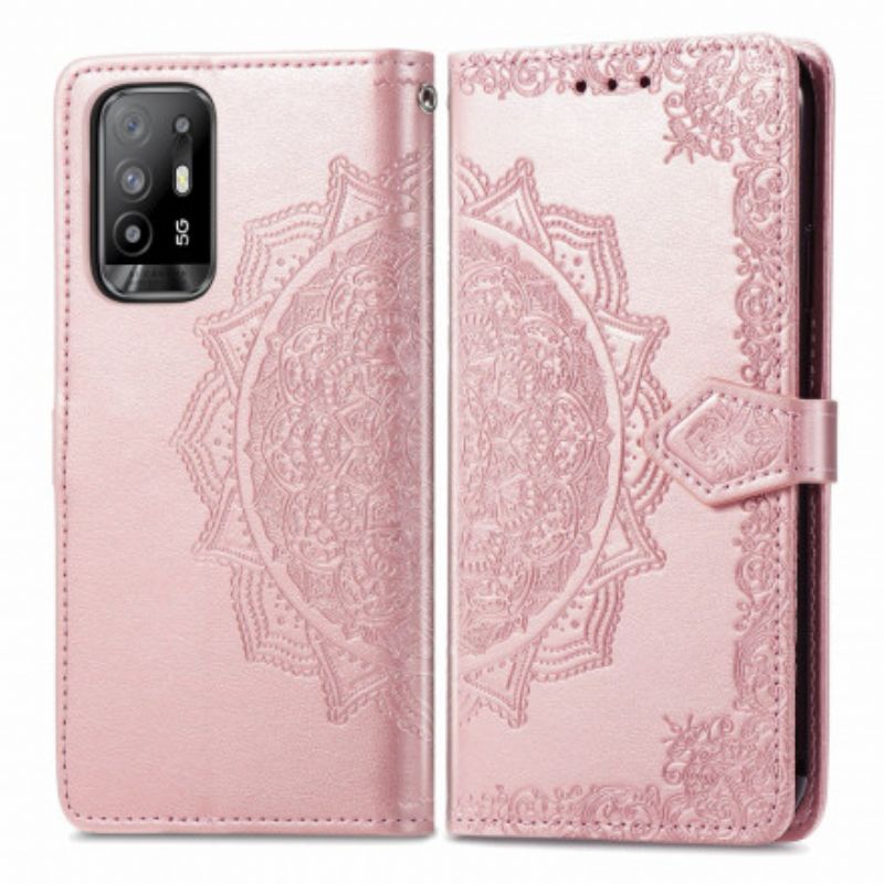 Lederhüllen Für Oppo A94 5g Mandala Mittelalter