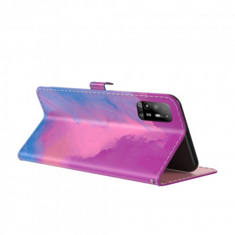 Lederhüllen Oppo A94 5g Aquarell