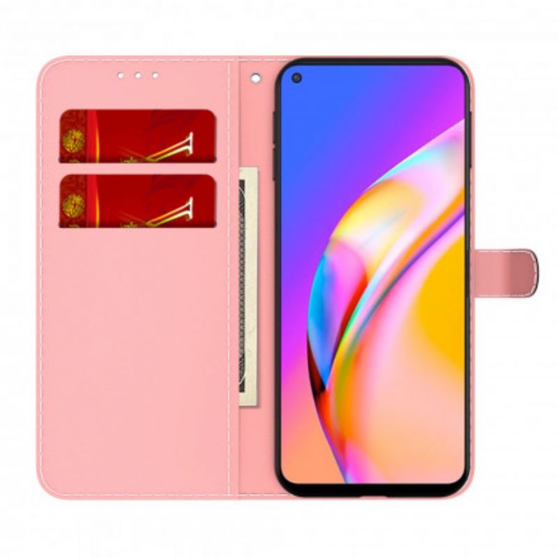 Lederhüllen Oppo A94 5g Aquarell