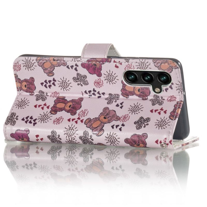 Lederhüllen Samsung Galaxy S24 Fe Bär