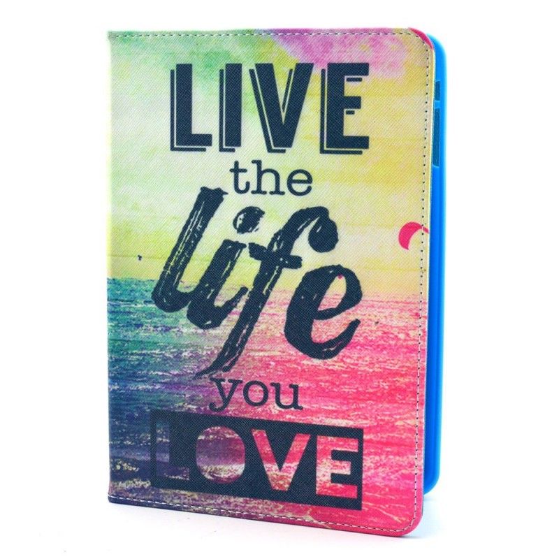 Lederhüllen Für iPad Mini 3/2/1 Lebe Das Leben. Das Du Liebst