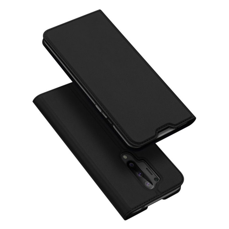Flip Case OnePlus 8 Pro Schwarz Pro-Dux-Ducis-Haut