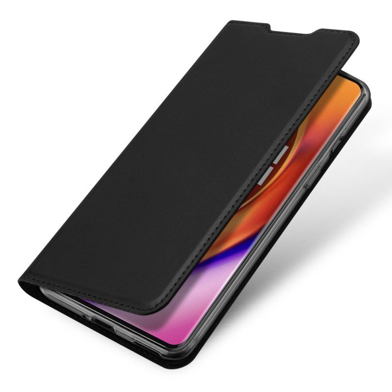 Flip Case OnePlus 8 Pro Schwarz Pro-Dux-Ducis-Haut