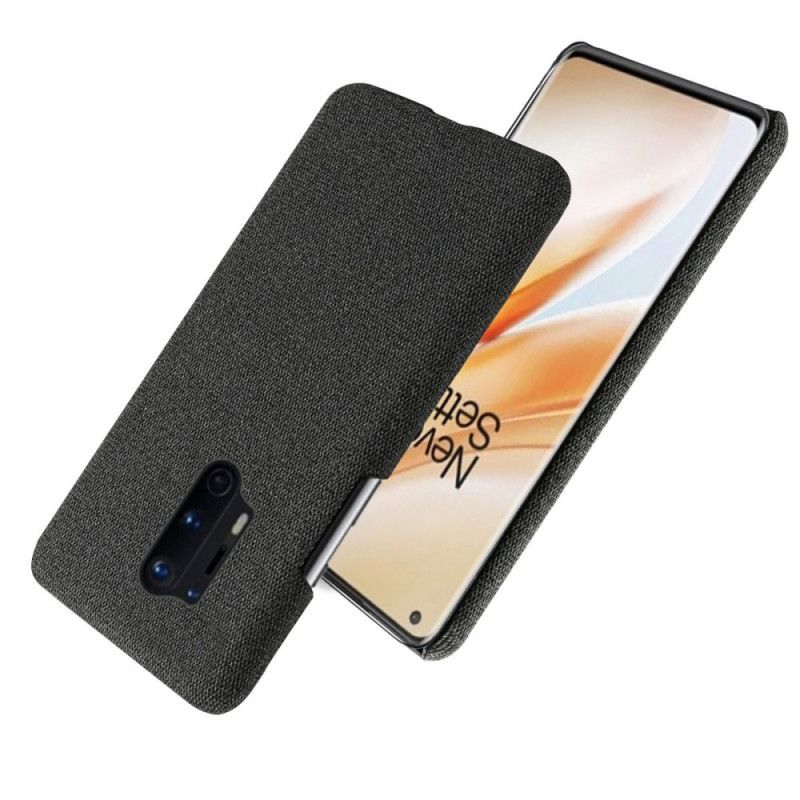 Hülle Für OnePlus 8 Pro Magenta Ksq Schickes Gewebe