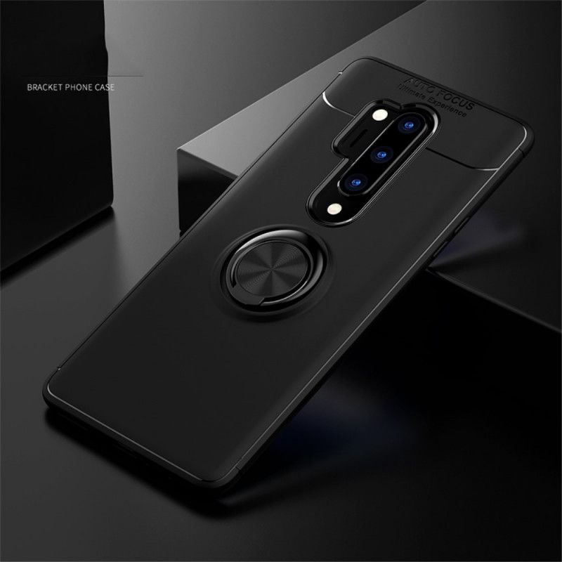 Hülle OnePlus 8 Pro Schwarz Drehring