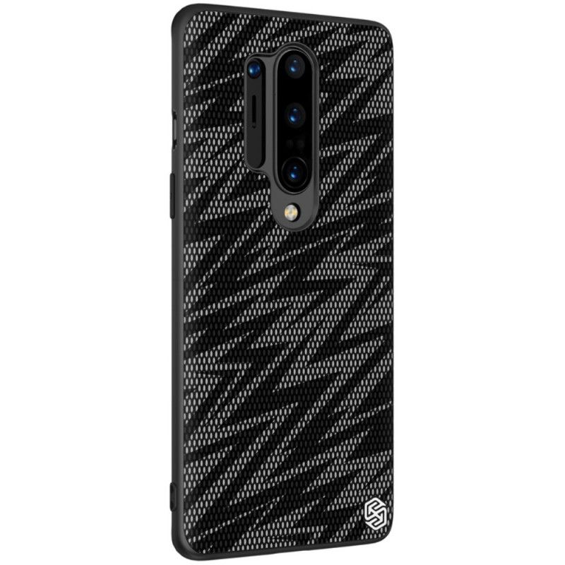 Hülle OnePlus 8 Pro Schwarz Schillernder Nillkin