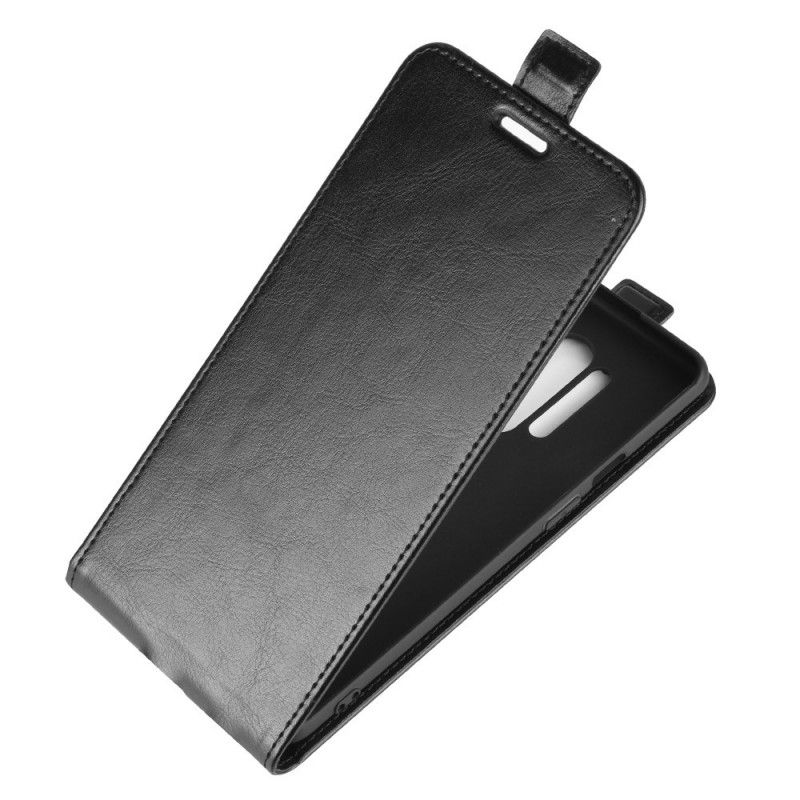 Lederhüllen OnePlus 8 Pro Schwarz Faltbar