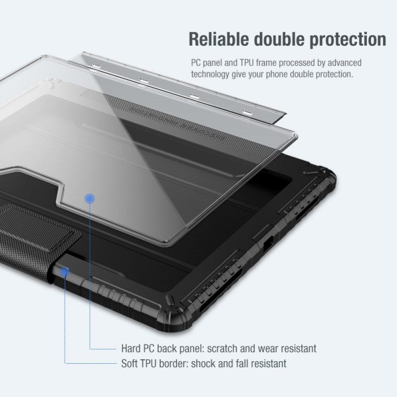 Schutzhülle Für iPad Pro 12.9" (2022) Ultrabeständiger Nillkin