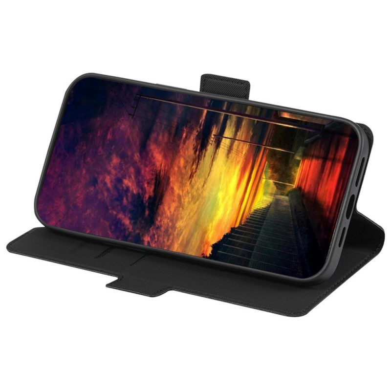 Flip Case Für Vivo X90 Pro Zweifarbig
