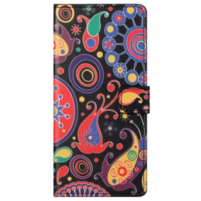 Flip Case Für Samsung Galaxy S23 Plus 5G Paisley