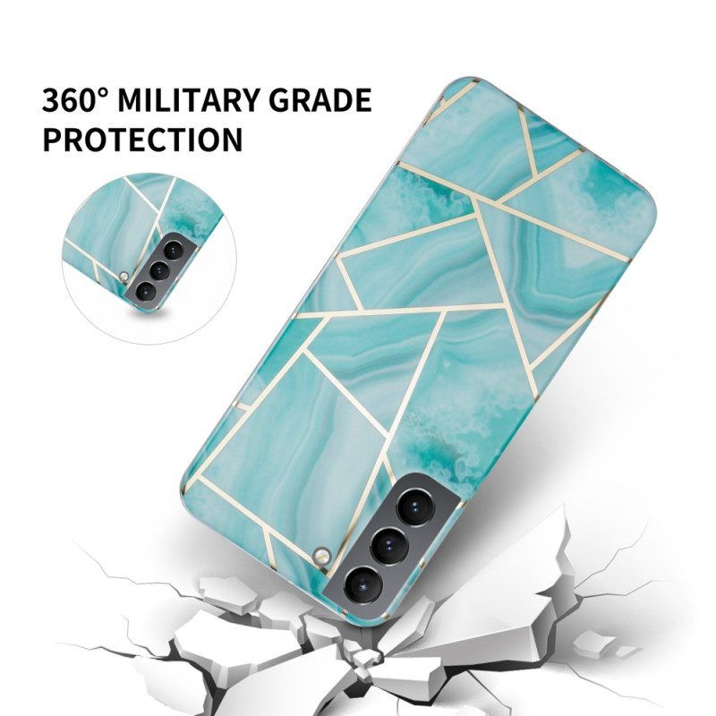 Handyhülle Für Samsung Galaxy S23 Plus 5G Marmor Ablehnen