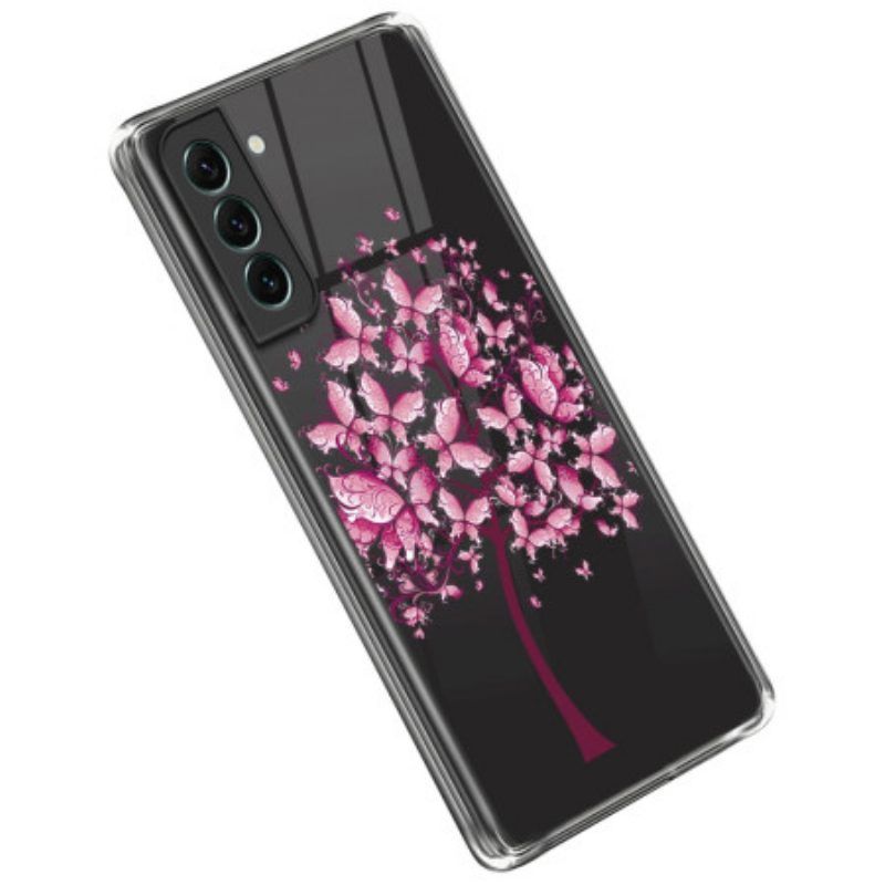 Hülle Für Samsung Galaxy S23 Plus 5G Nahtloser Rosa Baum