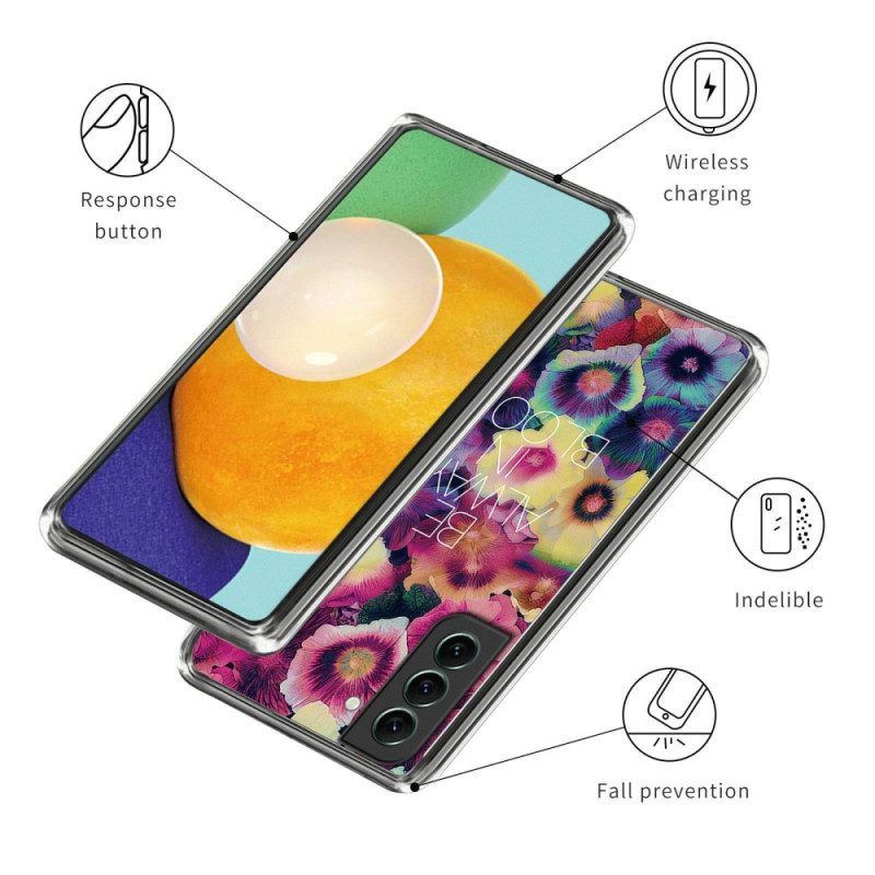 Hülle Für Samsung Galaxy S23 Plus 5G Silikon Ist Immer In Voller Blüte