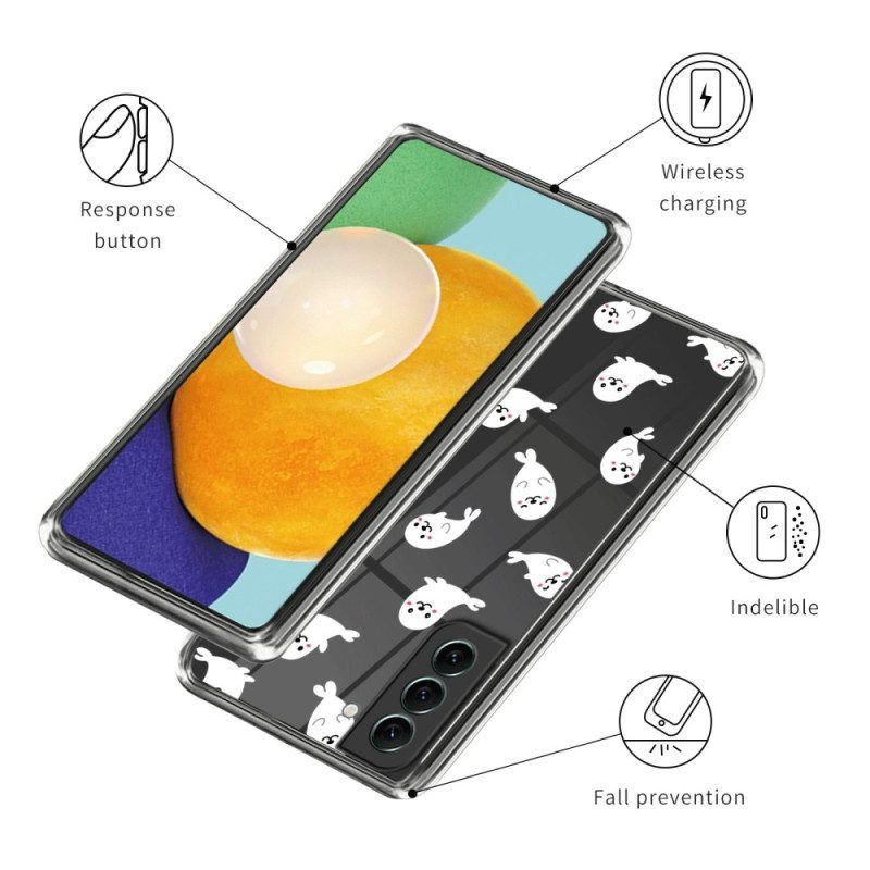 Hülle Für Samsung Galaxy S23 Plus 5G Transparente Seewölfe