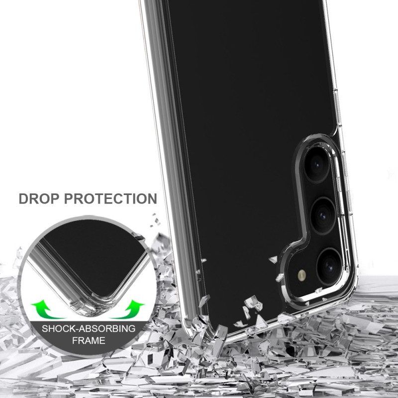 Hülle Für Samsung Galaxy S23 Plus 5G Transparenter Anti-vergilbungsschutz