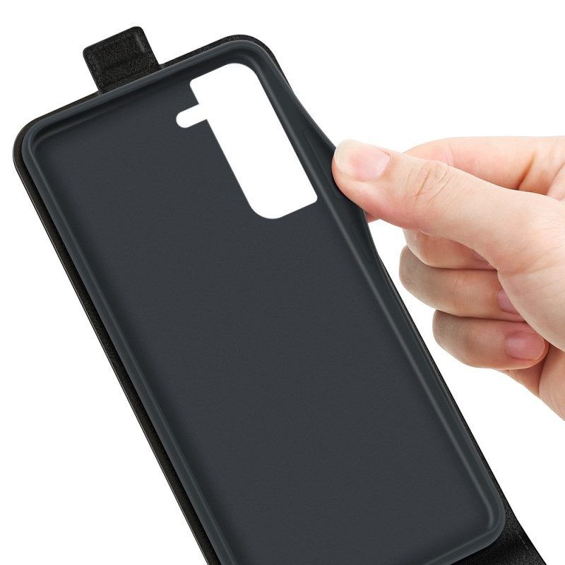Lederhüllen Für Samsung Galaxy S23 Plus 5G Flip Case Vertikale Klappe