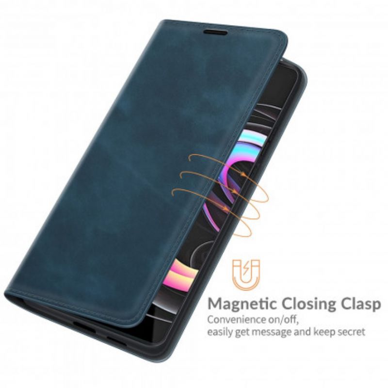 Flip Case Für Motorola Edge 20 Pro Hautberührung