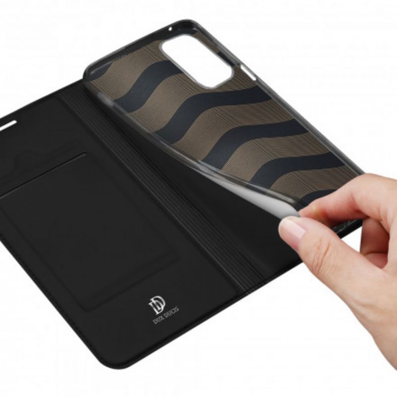 Flip Case Motorola Edge 20 Pro Skin Pro Dux Ducis