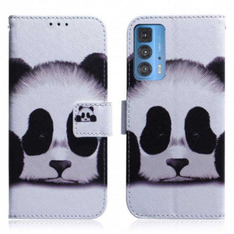 Lederhüllen Für Motorola Edge 20 Pro Pandagesicht