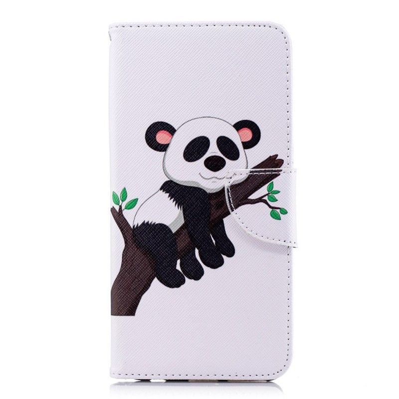 Lederhüllen Honor 7C Fauler Panda