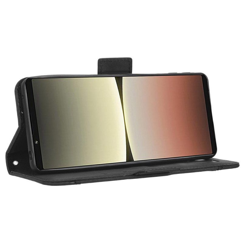 Flip Case Für Sony Xperia 5 IV Multi-card Premier Class