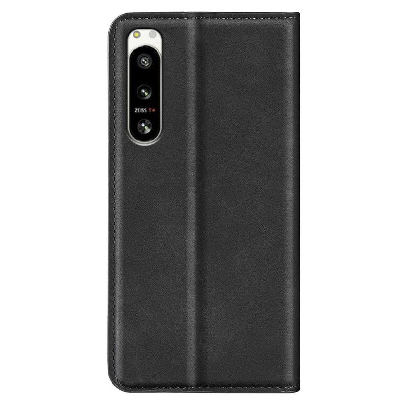 Schutzhülle Für Sony Xperia 5 IV Flip Case Leder-styling