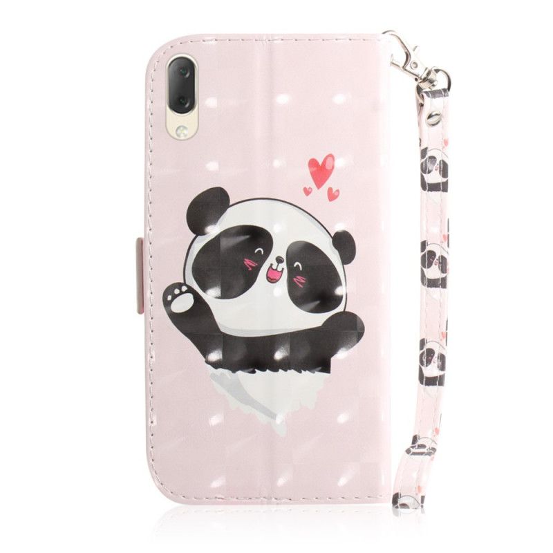 Lederhüllen Sony Xperia L3 Panda Liebe Mit Tanga