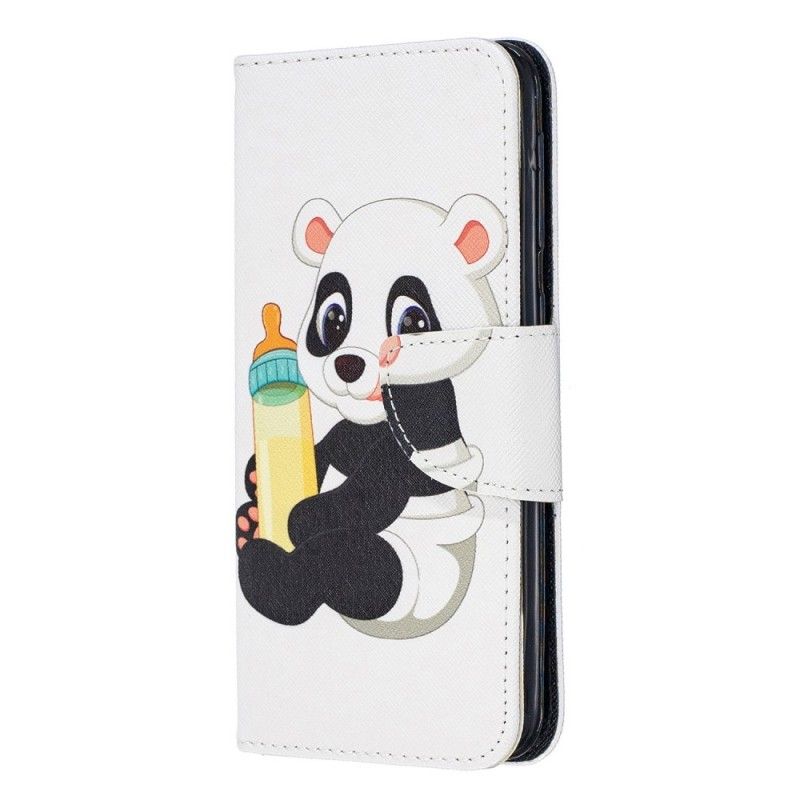 Lederhüllen Samsung Galaxy A20E Babypanda