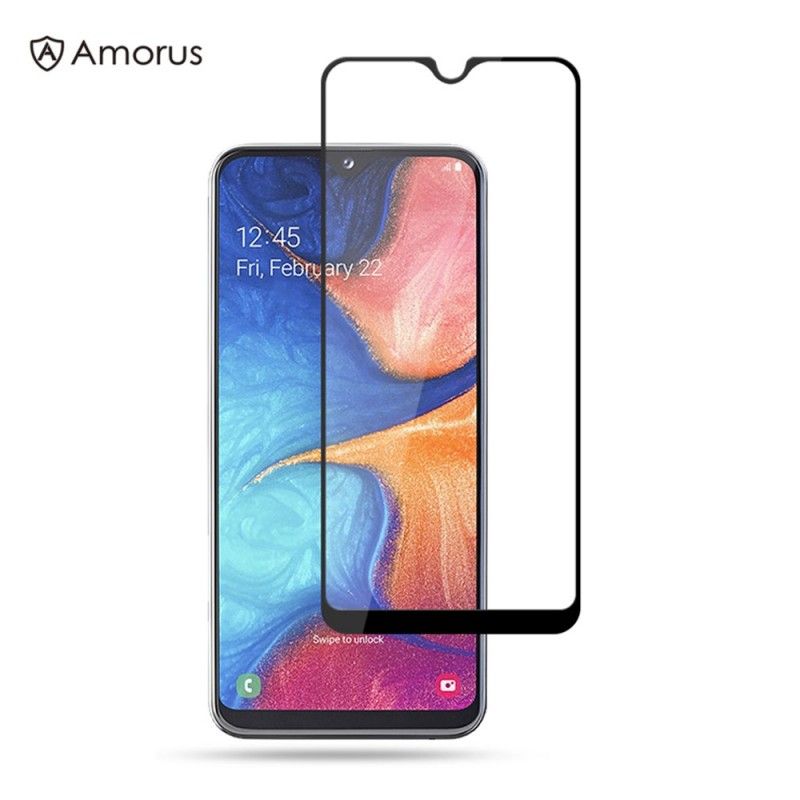 Schutz Aus Gehärtetem Glas Für Den Bildschirm Des Samsung Galaxy A20E Amorus